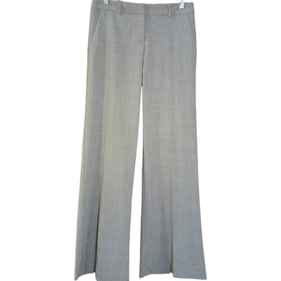 THEORY Wool Wide Leg Dress Trousers Size 8 - EUC - Picture 3 of 13